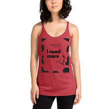 K I need more cowbell Women's Racerback Tank
